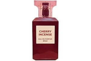 Fragrance World Cherry Incense Eau Parfumée Unisexe 80 ml Eau de Parfum Arabe pour Homme et Femme