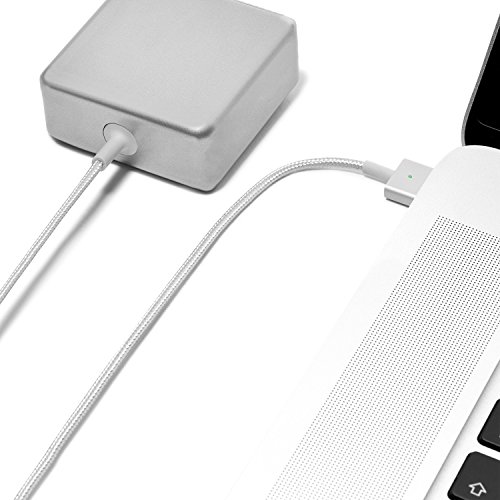 iProtect Nylon Ladegerät 60W für Apple MacBook mit MagSafe 2 Netzanschluss in Silber – Limited Edition - 3
