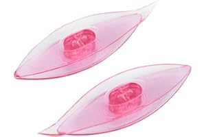 DemiawakingIT 2pcs Chiacchierino Navetta Plastica Strumento di Tessitura Arte Mestiere Fatto a Mano per Fabbricazione Merletti DIY Craft (Rosa)
