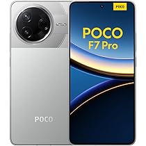 Xiaomi POCO F7 Pro Smartphone, 12+256, Silver, 6000mAh battery