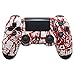 Produktbild eXtremeRate PS4 Gehäuse Case Obere Hülle Schutzhülle Cover Oberschale Skin Schale für Playstation 4 PS4 Slim PS4 Pro Controller CUH-ZCT2 JDM-040 JDM-050 JDM-055(Blutspur)