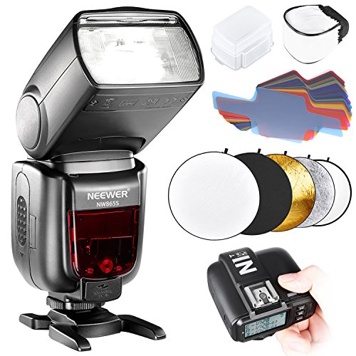 Neewer Manueller Blitz für Sony New Mi Blitzschuh Kamera GN60 HSS Wireless 2,4 G Master Slave Speedlite inkl. n1t-s Trigger, Hartschalen und Soft Diffusor, 20 Stück Farbe Filter und Reflektor Neewer Manueller Blitz für Sony New Mi Blitzschuh Kamera GN60 HSS Wireless 2,4 G Master Slave Speedlite inkl. n1t-s Trigger, Hartschalen und Soft Diffusor, 20 Stück Farbe Filter und Reflektor