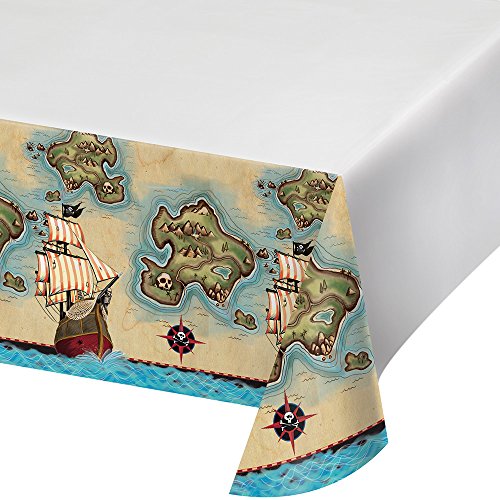 Tischdecke "Piraten-Schatzkarte" 137 x 259 cm