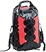 Produktbild Semptec Urban Survival Technology Gewebeplane-Rucksack: Wasserdichter Trekking-Rucksack aus LKW-Plane, 30 Liter, rot/schwarz (Trekking-Rucksack, regenfest)