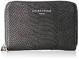 Kein Henkel, kein Tragegurt Liebeskind Berlin Damen Pyfionaw8 Python Geldbörse, Schwarz (Black), 2.0x11.0x16.0 cm