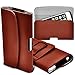 Price comparison product image Aventus (Brown) LeEco Le Max 2 Case High Quality Faux Leather Horizontal Executive Pouch Holster Belt Clip Cover Case