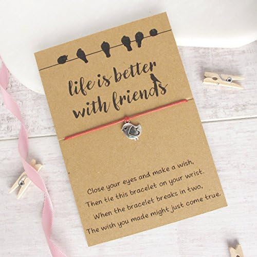better with friends bird wish bracelet, friendship bracelet, cord bracelet, charm bracelet, friend gift idea, string bracelet, bird jewelery