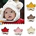 Etosell Lovely Winter Warm Kid Baby Girl Boy Dual Balls Ear Wool Knit Beanie Cap Hat (Red)
