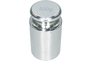 DIPSE Set de poids d'étalonnage / Poids pour balance de précision, 500 Gramm / 0,5kg