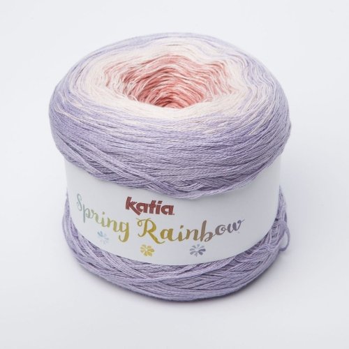 Katia Spring Rainbow - Farbe: Rosados/Malva (53) - 150 g / ca. 600 m Wolle