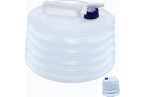 BIAOQINBO Collapsible Water Container 3L 5L 10L 15L, Folding Water Bucket Water Carrier, Portable & BPA-Free Water Tank Water Jug Buckets Storage for Caravans Camping Hiking Travel BBQ Travel Outdoor Use