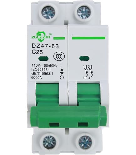 Heschen MCCB HSM1PV-125 Circuit Breaker 2 Pole DC550V 125A Photovoltaic Circuit Breaker for Solar PV System Network System Heschen MCCB HSM1PV-125 Circuit Breaker 2 Pole DC550V 125A Photovoltaic Circuit Breaker for Solar PV System Network System