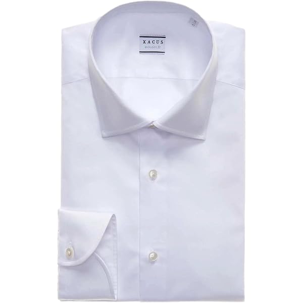 XACUS Camicia Active Shirt Uomo Tessuto Elasticizzato 3D - Celeste, Taglia 42 (Italian Style)