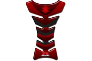 TANKPAD Tankdeckel mit 3D-Effekt für Suzuki GSX-R Rot