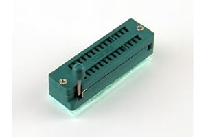 POPESQ Just-Honest Zoccolo ZIF 28 Pin Dip 28 Socket IC; 0,3 inch; 7,62mm; MCU #A409