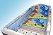 NEW COT BUMPER ALL ROUND NURSERY MOTERHOOD COLOURFUL DESIGNS (420 cm, Dino Blue)