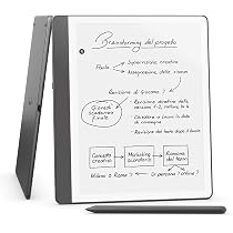 Custodia Tessuto Per Kindle Scribe – Copertina Pieghevole Con Chiusura Magnetica, Leggera E Sottile, Nero