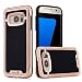 Samsung S7 Edge Cover, REALIKE™ Premium {Imported} Shock Proof Protective Dual Layer Case for Samsung Galaxy S7 Edge (VERGE SERIES- Rose Gold) RS.499.00