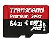 Produktbild Transcend Premium Class 10 microSDXC 64GB Speicherkarte mit SD-Adapter (UHS-I, 45Mbps Lesegeschwindigkeit) [Amazon Frustfreie Verpackung]