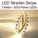 Produktbild DELLOPTOELECTRONICS LED Stripe Streifen WARMWEISS 300x 5050 LEDs ca. 5 Meter 12V PCBw