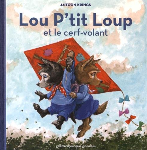 couverture de : Lou P'tit loup et le cerf-volant