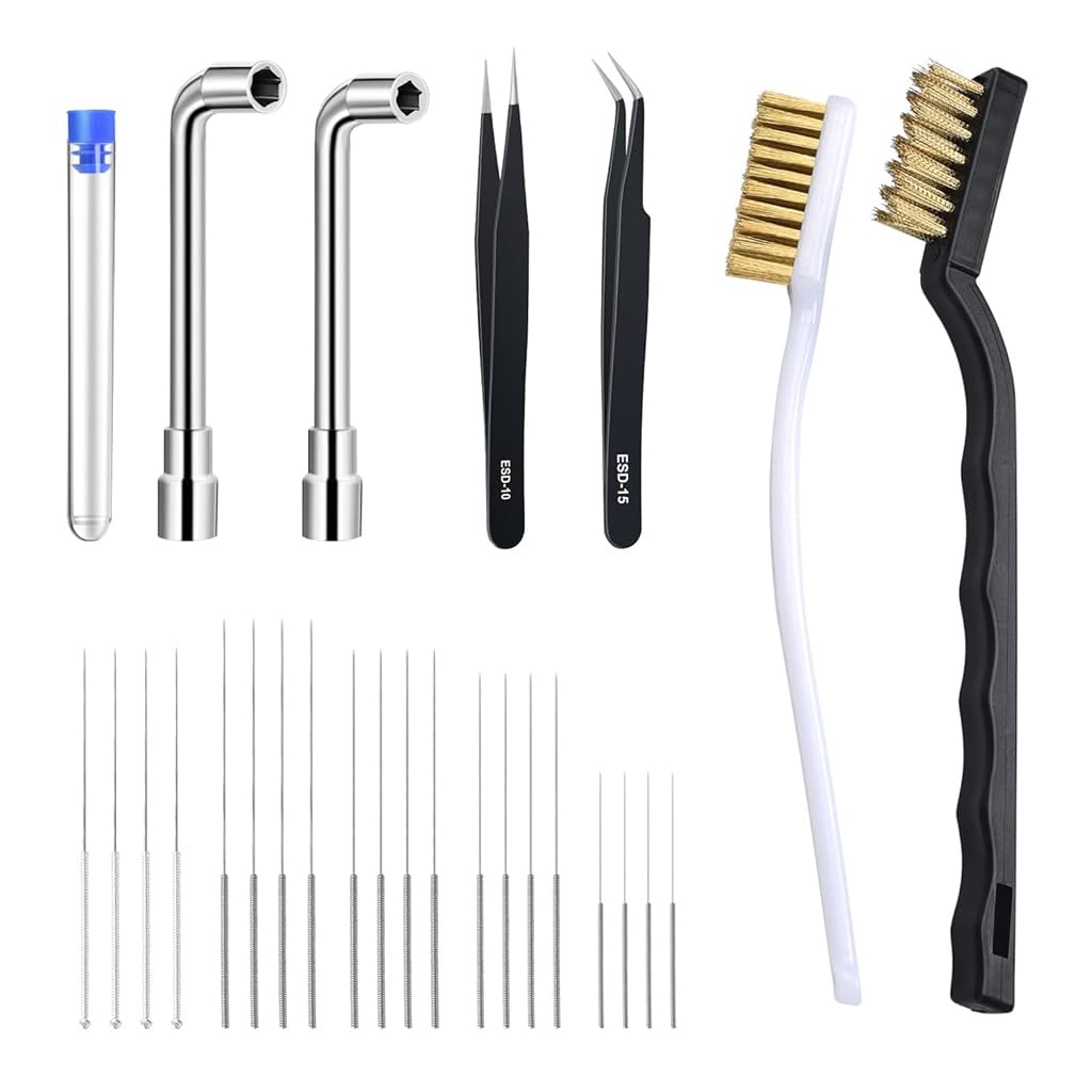 Comprehensive Review of Serplex 26pcs 3D Printer Nozzle Cleaning Tool Set