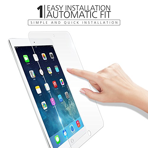 iPad Pro 10.5 Schutzfolie, iDudu [9H-Harte] [Anti-Kratz] [Blasenfrei] Panzerglas Folie Displayschutzfolie Screen Protector für Apple iPad Pro 10.5 Zoll 2017 - 2