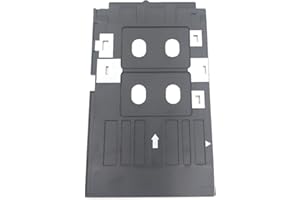 OKLILI - Bandeja de plástico para Tarjetas de identificación (PVC), Compatible con Epson L800,L801,R260R265,R265,R270,R285,R290,R380,R380,R390,RX680,T50,T60,A50,P50 R330