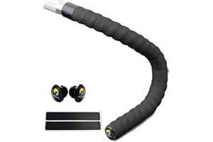 TOPCABIN Bicycle Bar Tape EVA Camouflage Series Comfort Road Bike Handlebar Tape Leather Bike Bar Tape with Bar End Plugs-2 Rolls