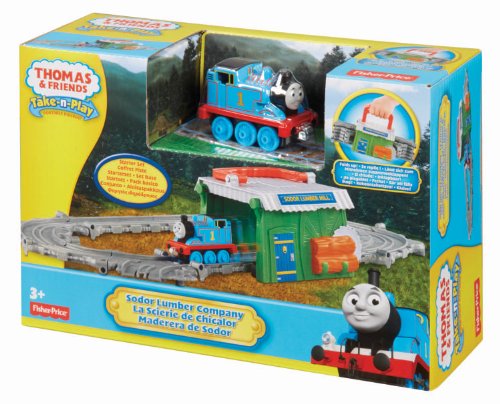 Mattel Fisher-Price Y3018 – Thomas und seine Freunde Sägewerk Starterset, Spielset - 9