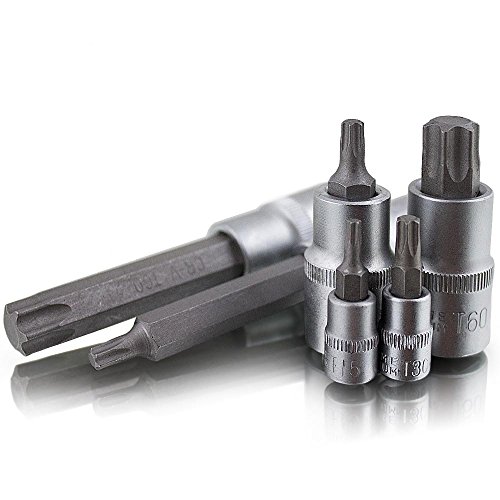 Nussatz 18 Teilig Torx Vielzahn Innen-Inbus Imbus Bit Stecknüsse Torx Nüsse Werkzeug Set - 4