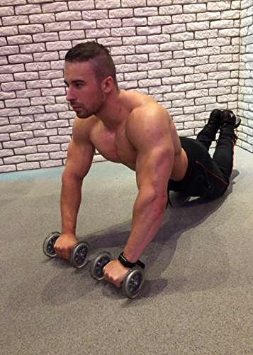 Rollaze 2.0 Bauchtrainer / Brusttrainer, AB Trainer, Core Wheels, Bauchroller, Rumpftrainer, AB Roller - 5