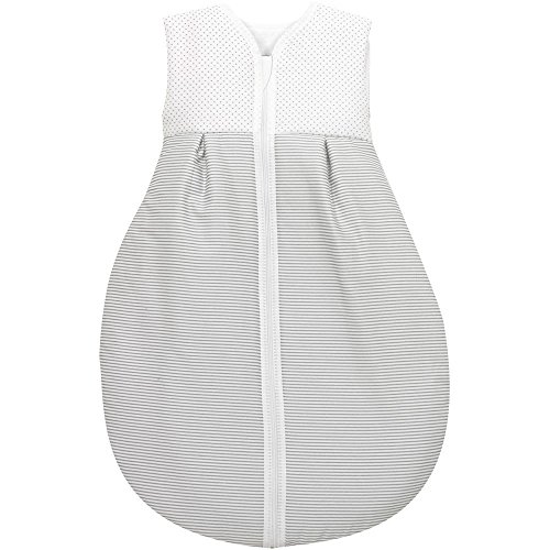 Preisvergleich Produktbild Alvi 471486329 Kugelschlafsack Molton Little Dots grey 90cm