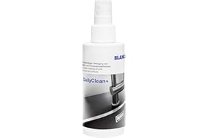 BLANCO DailyClean+ Nettoyant et produit d'entretien pour éviers et robinetteries | Détartrant professionnel pour cuisines propres | Spray 150 ml | Effet déperlant pour robinets de cuisine
