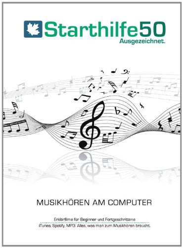 Preisvergleich Produktbild Starthilfe50 Spezial-DVD Musikhören am Computer: Erklärfilme für Beginner und Fortgeschrittene. Alles was man zum Musikhören braucht.