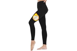 Lishang Leggings Termici Donna Invernali Leggins Felpati Vita Alta Collant Termiche Donna Caldi Pantaloni Termici