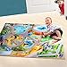 casa pura Washable Children's Play Mat - Zoo Design - 3 sizes available - 80x120cm