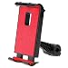 Produktbild HuntGold 360 ° Universal Fahrrad MTB Motorrad Lenker Halterung für Apple iPhone 6/6S/7 Plus/5S/5 xiaomin Huawei Samsung Galaxy und andere SmartPhones rot