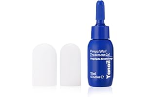 Yanail 2-en-1 Mycose Ongles des Pieds Soin des Ongles de Nuit Avec Gel et Capuchons - Traitement Mycose Ongle Pied Renouvelez l’ongle Pendant que Vous Dormez, 10mL