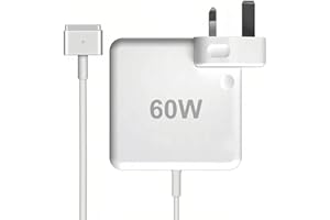TT&C 60W T-Tip Power Adapter,Fast Charger Compatible with Mac book Pro,Laptop Charger Compatible with Mac Book Air/Pro 13-Inch (After 2012) A1425 A1435 A1502