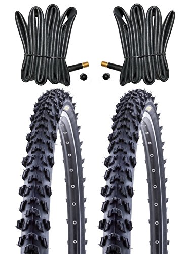 Kenda Kahn Fahrradreifen-Set, Schwarz, 26 x 1.95 Zoll - 2