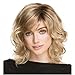 Produktbild AN-LKYIQI Perücken Europa und die Vereinigten Staaten Mode Damen Golden Short Curls Reparatur Gesicht Perücke Top Cover