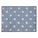 Lorena Canals Washable Rug (Blue Stars/White)