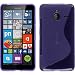 Produktbild PhoneNatic Case für Microsoft Lumia 640 XL Hülle Silikon lila S-Style + 2 Schutzfolien