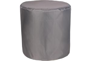 JMDNTQ Imperméable Housse Mobilier Jardin 120x100cm, Housse de Protection Ronde, Bache Salon de Jardin Différentes Tailles, Housse de Protection Exterieure