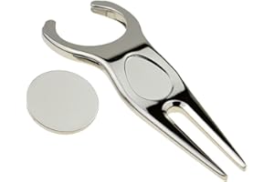 Ashton and Finch Golf Divot Pitch Mark Repairer and Ball Marker Golf Gifts For Men