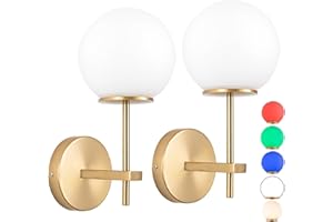 AIEHNID Wall Sconces Battery Operated Wall Lamp Set of 2 Dimmable，Battery Powered Wall Light Fixtures with Remote Control-Non Hardwired Sconce-Easy to Install-for Bedroom Farmhouse Bedside Reading Light (Col