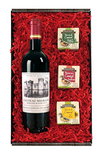Preisvergleich Produktbild Weingeschenkset Château Migraine Gourmet - Goldmedaille