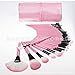 LyDia Professional 32pcs PINK Make Up Cosmetic Makeup Brushes Kit Set with Case