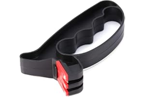 KUULEYN Ostrzałka Do Noży Kuchennych, Tumbler Rolling Knife Sharpener, Narzędzia Kuchenne, Profesjonalne Ręczne Nożyczki 2 W 1 Ostrze Noża Ostrzałka Narzędzia Nowość